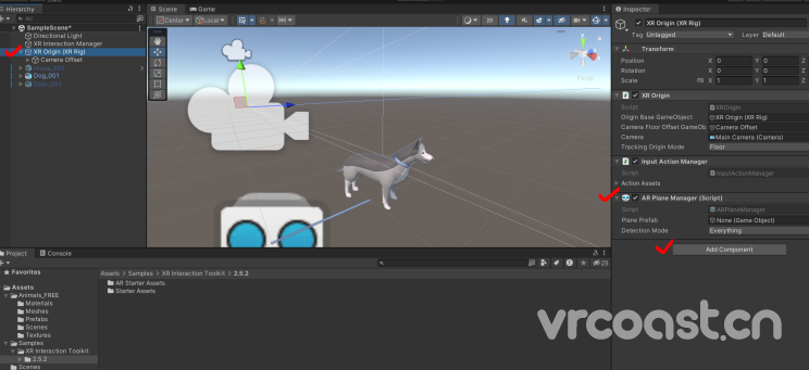 使用 Unity 為 Quest 3 創建混合現實應用：第 2 部分 - 實現平面檢測